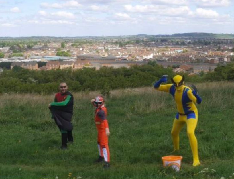 The Visiting Superheroes