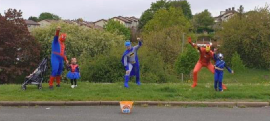 The Visiting Superheroes